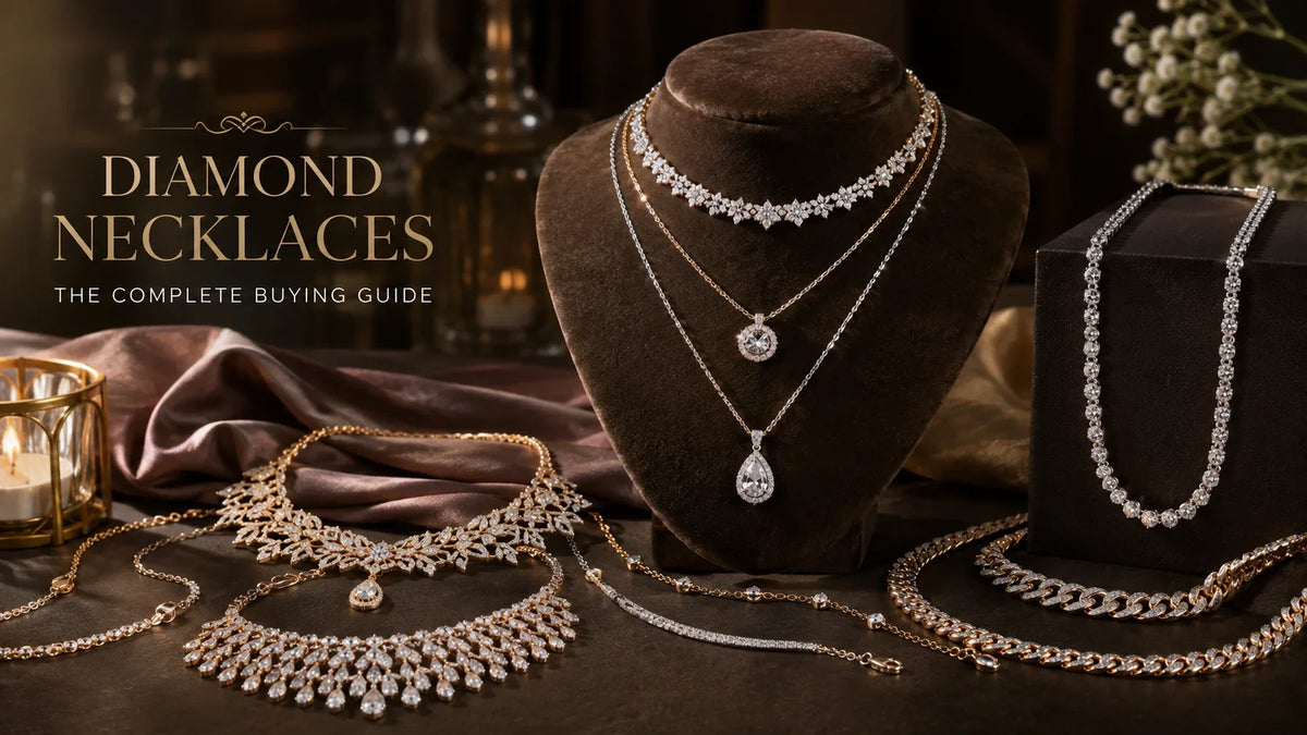 Diamond Necklaces and Pendants: The Complete Buying Guide