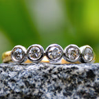 14K 18K Solid Gold Diamond Eternity Band Ring | IGI Certified Natural Diamonds