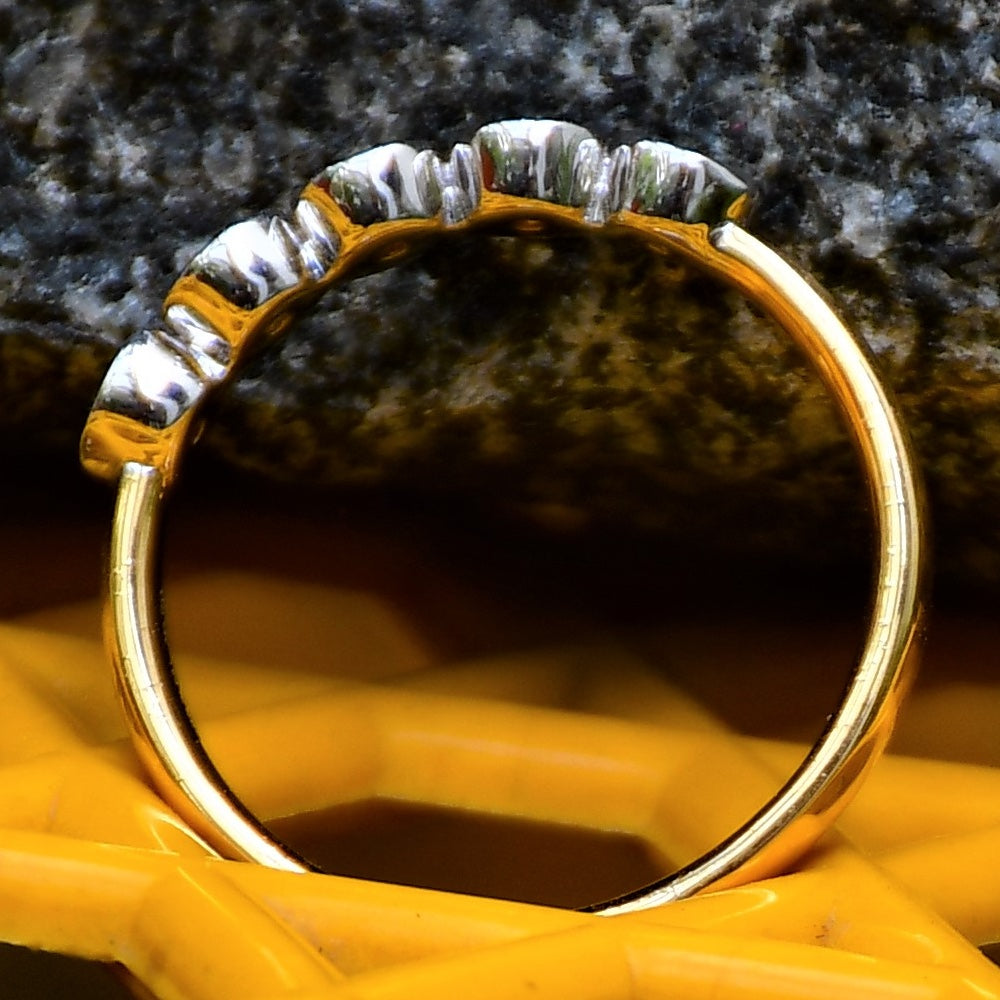 14K 18K Solid Gold Diamond Eternity Band Ring | IGI Certified Natural Diamonds