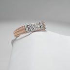 14K/18K Solid Gold Men's Diamond Ring – IGI Certified Square Cluster Band Him