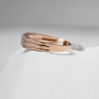 14K/18K Solid Gold Men's Diamond Ring – IGI Certified Square Cluster Band Him
