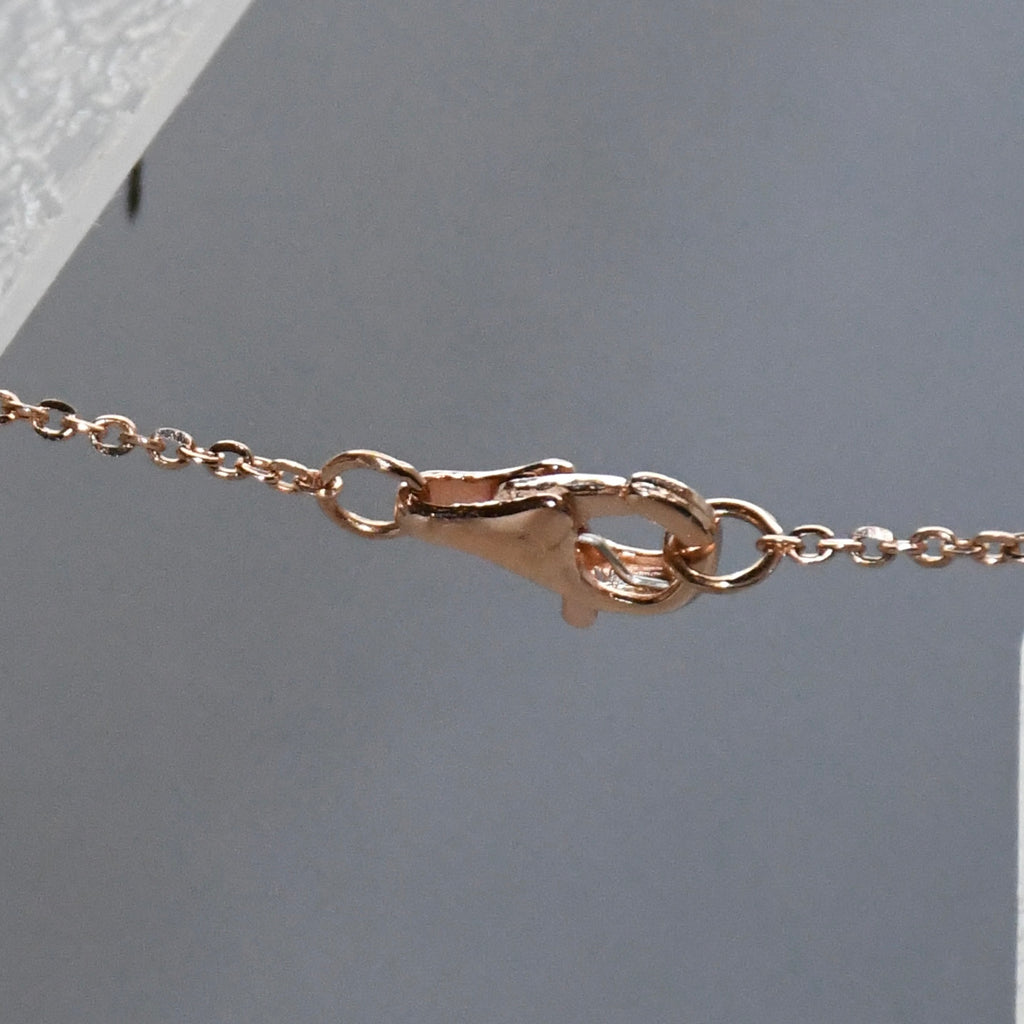Solid Gold Diamond Necklace | 14K 18K Real Natural Diamonds | IGI Certified Elegant Necklace