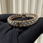 Solid Gold Diamond  Bracelet, 14K/18K Natural  Fine Jewelry